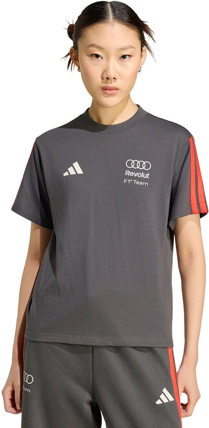 adidas Performance AUDI REVOLUT F1 TEAM DNA T-SHIRT - Dames - Zwart van Merkloos
