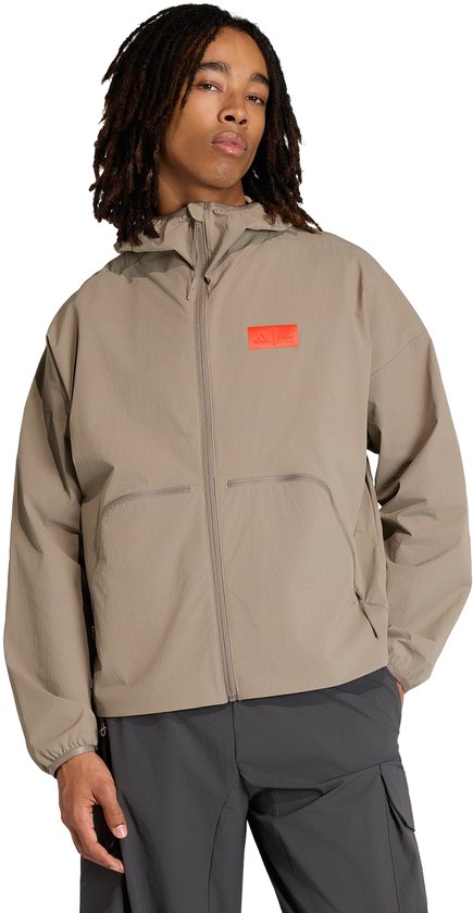 adidas Performance AUDI REVOLUT F1 TEAM ELEVATED WOVEN JACK - Heren - Bruin van Merkloos