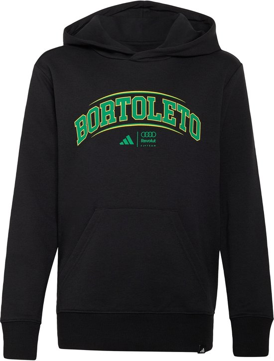 adidas Performance AUDI REVOLUT F1 TEAM GABRIEL BORTOLETO GRAPHIC III HOODIE - Kinderen - Zwart van Merkloos