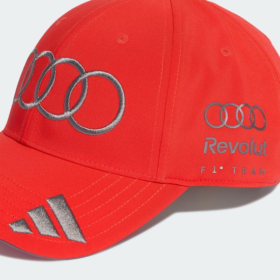 Adidas Performance Audi Revolut F1 Team Gabriel Bortoleto Pet - Unisex - Rood van adidas Performance