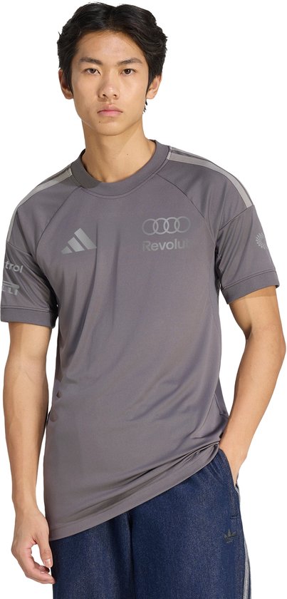 adidas Performance AUDI REVOLUT F1 TEAM REPLICA COUREURSSHIRT - Heren - Grijs van Merkloos