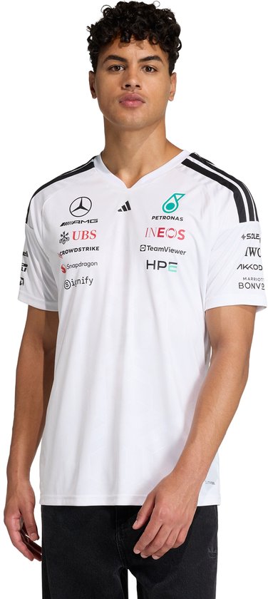 adidas Performance MERCEDES - AMG PETRONAS FORMULA 1 TEAM COUREURSSHIRT - Heren - Wit van Merkloos