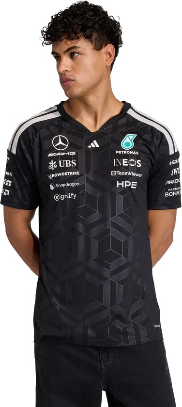 Adidas Performance Mercedes - Amg Petronas Formula 1 Team Coureursshirt - Heren - Zwart van adidas Performance