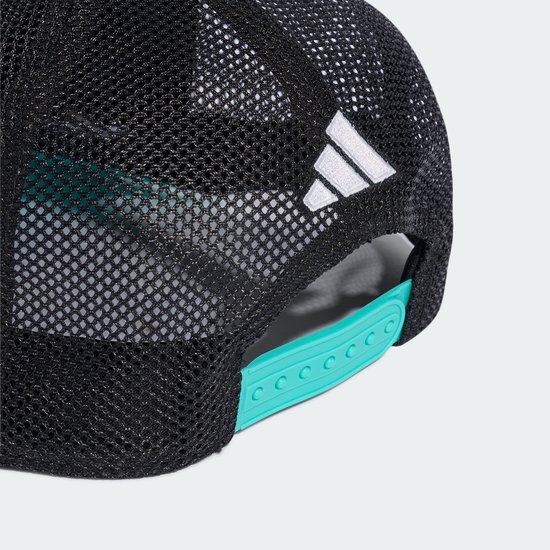 Adidas Performance Mercedes-Amg Petronas Formula 1 Team Dna Flatbrim Pet - Unisex - Zwart