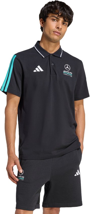 adidas Performance MERCEDES - AMG PETRONAS FORMULA 1 TEAM DNA POLOSHIRT - Heren - Zwart van Adidas