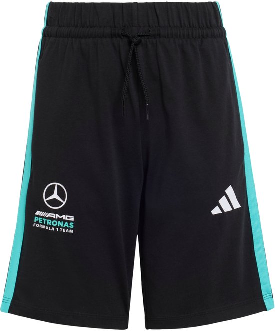 adidas Performance MERCEDES - AMG PETRONAS FORMULA 1 TEAM DNA SHORT - Kinderen - Zwart van Merkloos