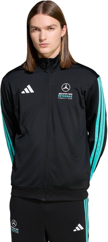 adidas Performance MERCEDES - AMG PETRONAS FORMULA 1 TEAM DNA SPORTJACK - Heren - Zwart van Merkloos