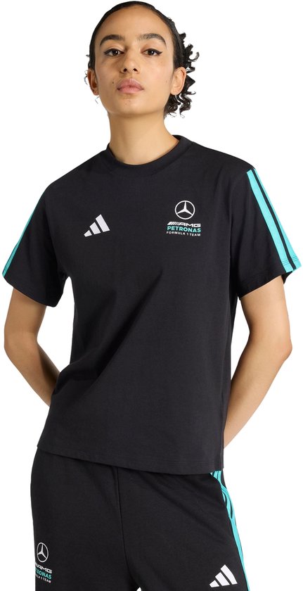 Adidas Performance Mercedes - Amg Petronas Formula 1 Team Dna T-Shirt - Dames - Zwart van Merkloos