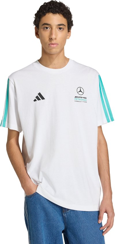 Adidas Performance Mercedes - Amg Petronas Formula 1 Team Dna T-Shirt - Heren - Wit van Merkloos