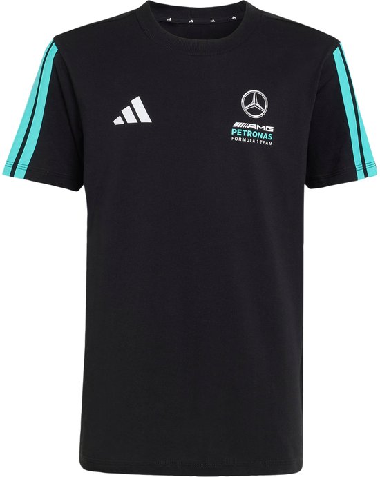 adidas Performance MERCEDES - AMG PETRONAS FORMULA 1 TEAM DNA T-SHIRT - Kinderen - Zwart van adidas