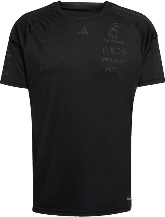 adidas Performance MERCEDES - AMG PETRONAS FORMULA 1 TEAM NIGHT DRIVER SHIRT - Heren - Zwart van Merkloos