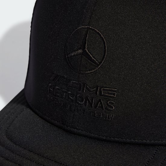 adidas Performance Mercedes - AMG Petronas Formula 1 Team Night Truckerpet - Unisex - Zwart van Merkloos