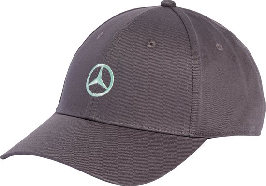 adidas Performance Mercedes - AMG Petronas Formula One Team Fan Cotton Pet - Unisex - Grijs van Merkloos