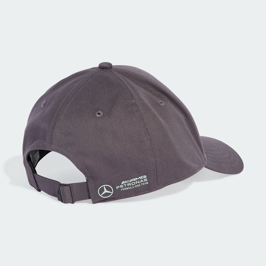 adidas Performance Mercedes - AMG Petronas Formula One Team Fan Cotton Pet - Unisex - Grijs van Merkloos