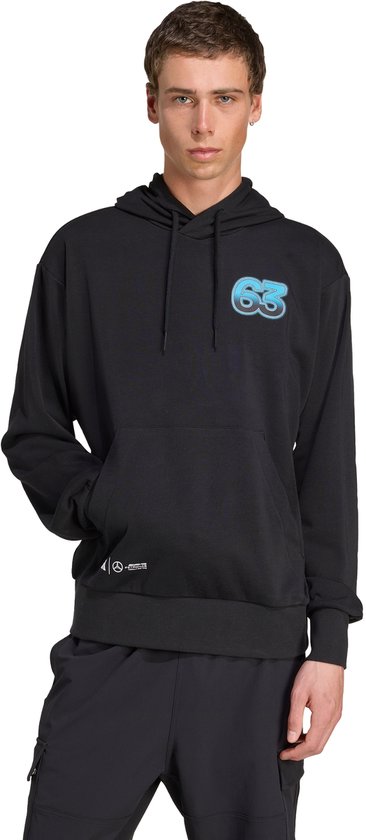 adidas Performance Mercedes - AMG Petronas Formula One Team George Russell Graphic Hoodie - Heren - Zwart van Merkloos