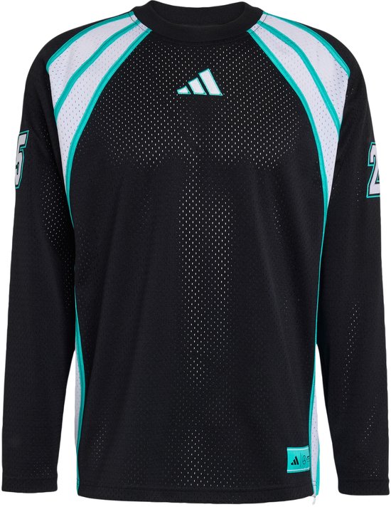 adidas Performance MERCEDES - AMG PETRONAS FORMULA ONE TEAM LAS VEGAS LONGSLEEVE MANNEN - Heren - Zwart van Merkloos