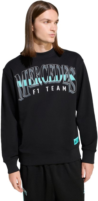 adidas Performance Mercedes - AMG Petronas Formula One Team Las Vegas Sweater Men - Heren - Zwart van Merkloos