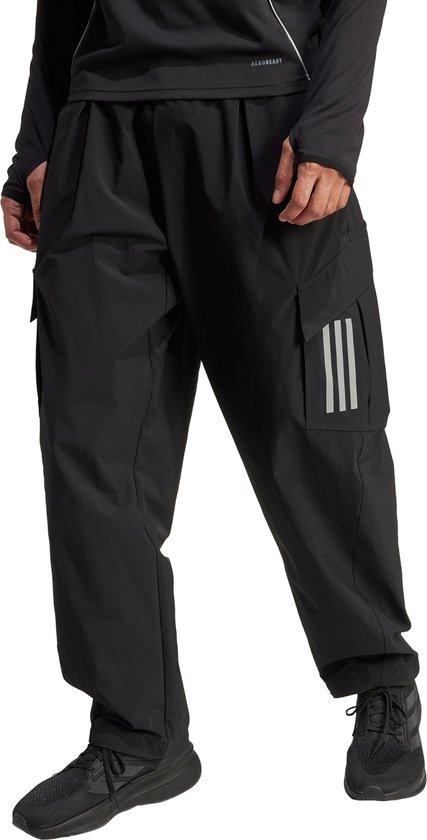 adidas Performance MERCEDES - AMG PETRONAS FORMULA ONE TEAM MECHANICS BROEK - Heren - Zwart- L van Adidas