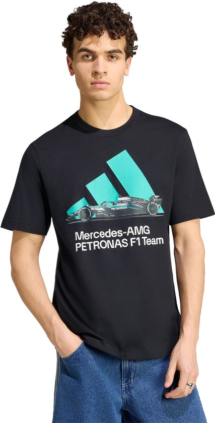 Adidas Performance Mercedes - Amg Petronas Formule 1 Team Graphic T-Shirt - Heren - Zwart