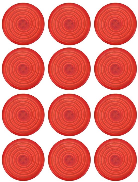 Afdekking Set - Joystick Kappen - Gaming Setup - Matte Anti-slip Finish - 12 Stuks - Rood