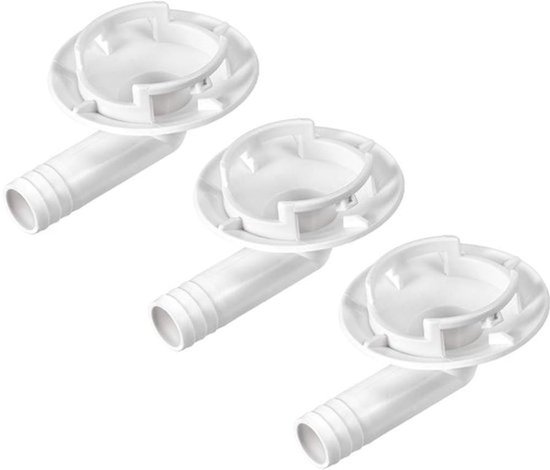 Afvoerslang aansluiting bocht van de airconditioning voor mini split en raamdeel 40mm, 3 stuks