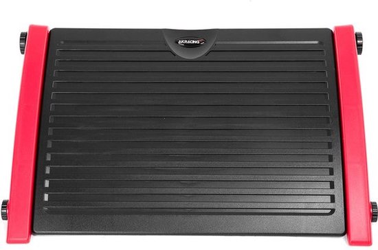 AKRacing Voetensteun Zwart/Rood van AKRacing