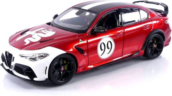 Alfa Romeo Giulia GTAm #99 - 1:18 - Bburago van Merkloos