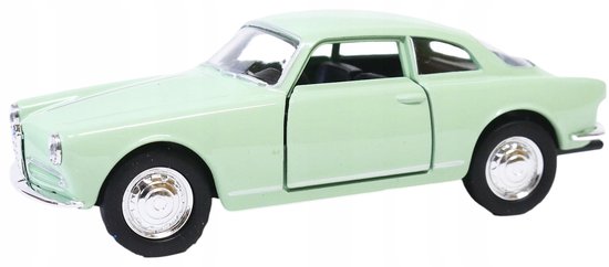 Alfa Romeo Giulietta 1954 Modelauto Schaal 1:34 Welly Nex Groen van Welly