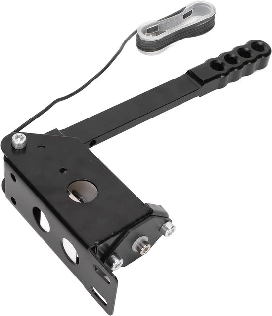 Allecta - Aluminium Game Handrem - Universele USB Handrem - SIM Racing Games - Hoge Hardheid - Stabiele Prestaties - Professioneel - Geschikt voor alle racing wheels - Zwart/metaal - Race simulator accessoire van Allecta