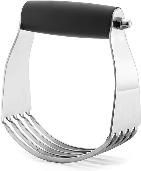 Allecto- Deegblender - Roestvrij staal - Mixer - Zwaar deeg - Pasta - Taartbodem - Cake - Geschikt voor bakken - Zilveren model - RVS deegmixer voor perfect bakken van taarten, pasta en cakes. van Allecto