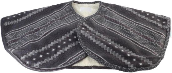Allecto Premium - Pluche Dubbelzijdige Sjaal voor Vrouwen - Warm en Lichtgewicht - Wintermode voor Ouderen - 38 x 90cm - Ademend en Zacht. van Merkloos