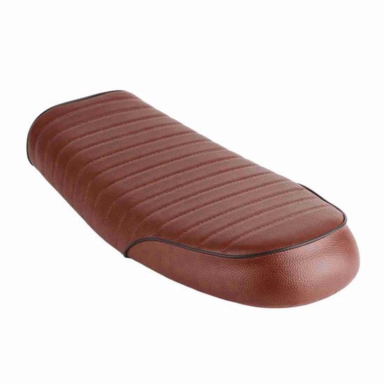 Allecto - PU Lederen Vintage Racer - Motorzadel - Comfortabel