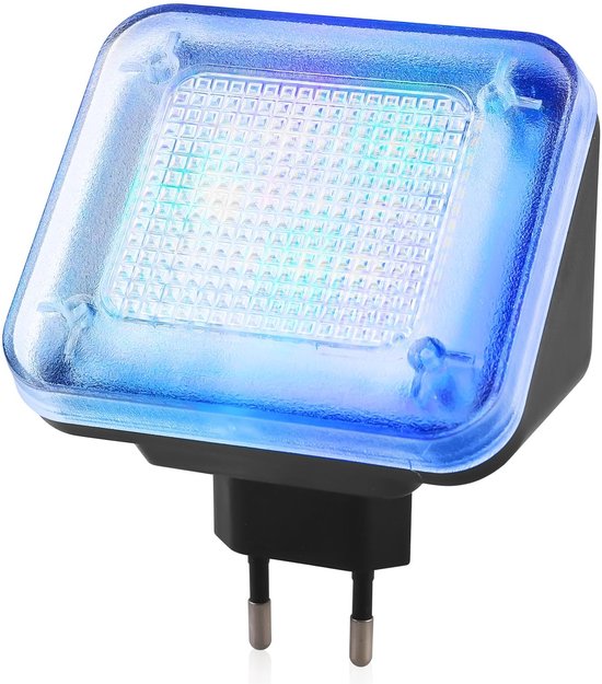 Allecto - TV simulator - LED - 24 LEDs - 3 selectable programs - light simulation - burglary protection - high safety - televisie simulator - inbra... van Merkloos