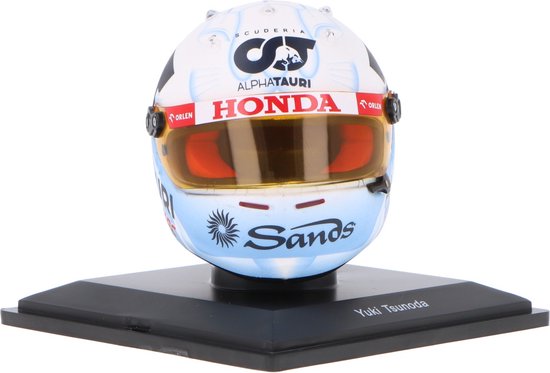 Alpha Tauri AT04 Spark Modelauto 1:5 2023 Yuki Tsunoda Scuderia AlphaTauri 5HF130 Singapore GP van Alpha Tauri.