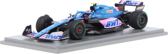 Alpine A521 Spark Modelauto 1:43 2022 Esteban Ocon BWT Alpine F1 Team S8558 Japanese GP Suzuka van Alpine