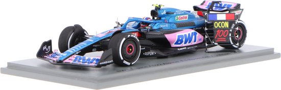 Alpine A522 Spark Modelauto 1:43 2022 Esteban Ocon BWT Alpine F1 Team S8543 Austrian GP van Alpine