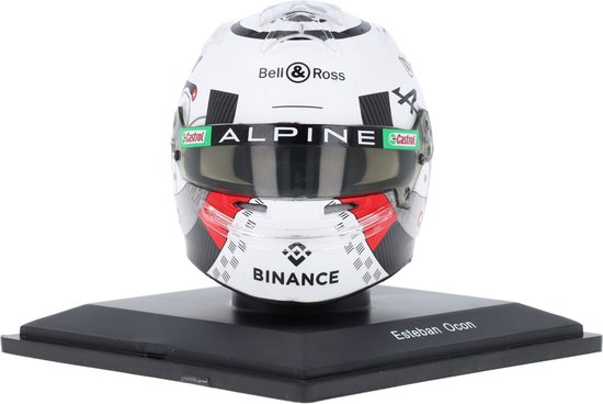 Alpine A523 Renault Spark Modelauto 1:5 2023 Esteban Ocon BWT Alpine F1 Team 5HF117 Belgium GP van Spark