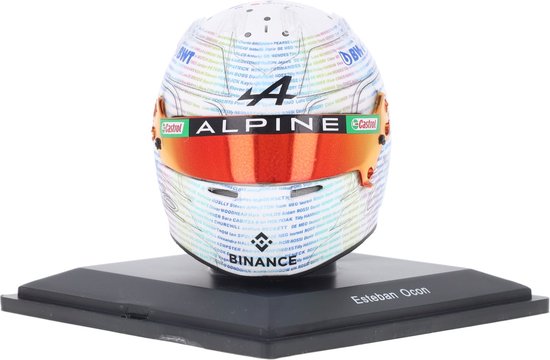 Alpine A523 Renault Spark Modelauto 1:5 2023 Esteban Ocon BWT Alpine F1 Team 5HF118 British GP van Alpine