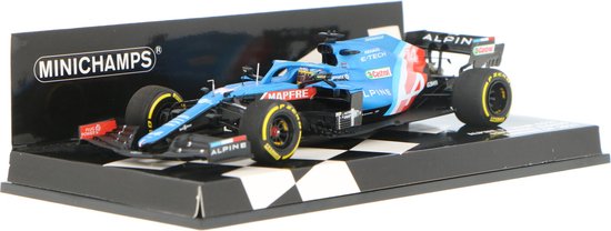 Alpine F1 Team A521 #14 Bahrain GP 2021 - 1:43 - Minichamps van Alpine