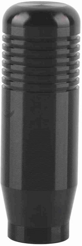 Aluminium Versnellingsknop voor Auto - Handmatige Shifter Knop 8,5 cm - Zwart van Merkloos