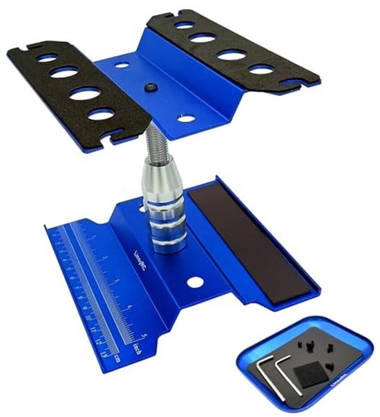 Aluminiumlegering RC Auto Werkstandaard met 360 Graden Rotatie en Verstelbare Hoogte van Merkloos