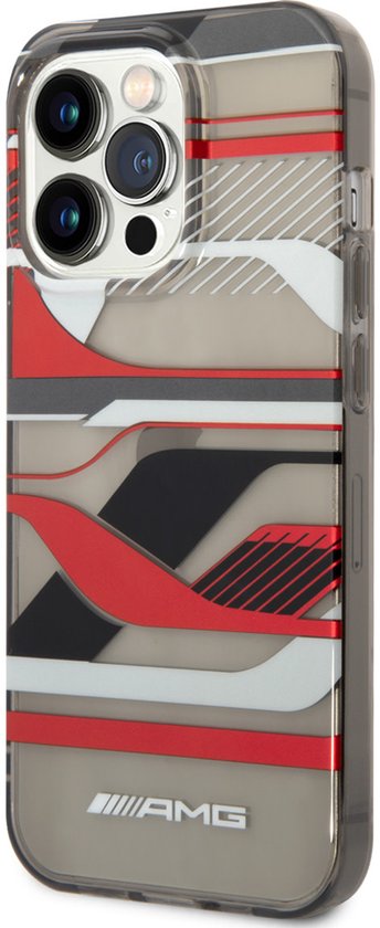 AMG Back cover - iPhone 14 Pro Max - Transparent - Stootvast - Slank ontwerp van Merkloos