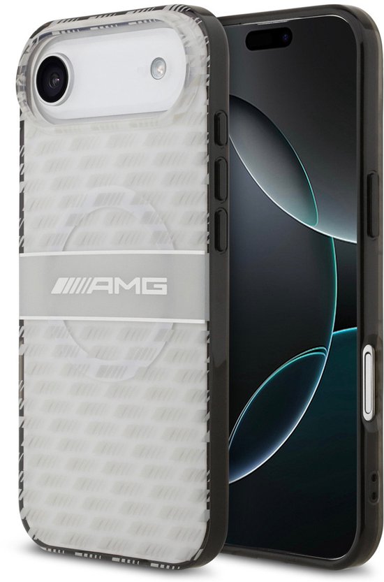 AMG Back Cover - iPhone 17 Air - Wit - MagSafe - Double Layer - Antislip van AMG