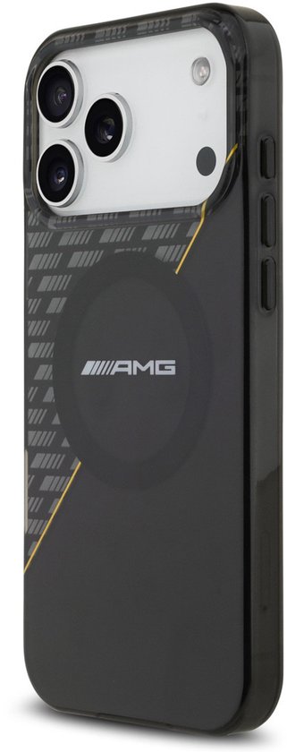 AMG Back Cover - iPhone 17 Pro Max - Zwart - MagSafe - Double Layer - Sportief Design van AMG