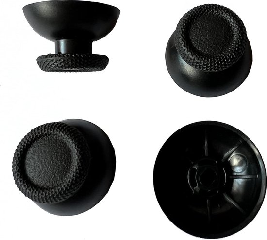 Analoge Sticks - Thumb Sticks Controller - PS5 Controller Reparatie - Vervangt Versleten Sticks - 4 Stuks - Zwart
