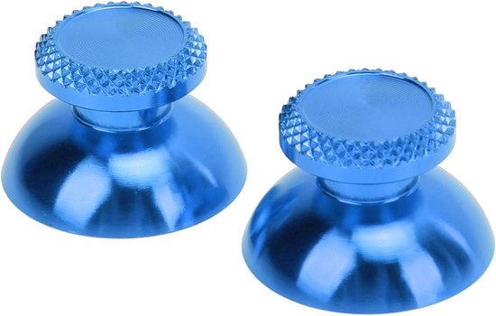 Analoge Thumbsticks - Controller Grips - Verbeterde Controle - Lichtgewicht Aluminium - 2 Stuks - Blauw