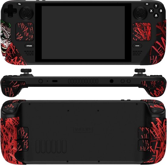 Anti-Slip Grip Stickers en Thumb Caps Set voor Steam Deck LCD & OLED - Verbeter Comfort en Controle van Merkloos