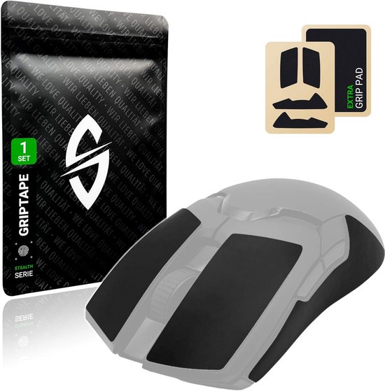 Anti-slip Grip Stickers voor Gaming Muis - Elite Oppervlakte Upgrade voor Maximale Controle van Merkloos