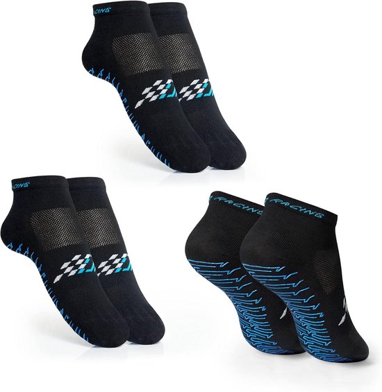 Anti-slip Simracing Sokken voor Optimale Grip op Pedalen van Merkloos