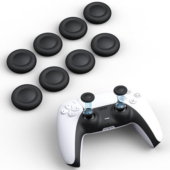 Antislip Joystickdoppen voor PS5/PS4-controllers - 10 Stuks van Cable Guys